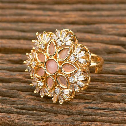 Antique Adjustable Ring With Gold Plating