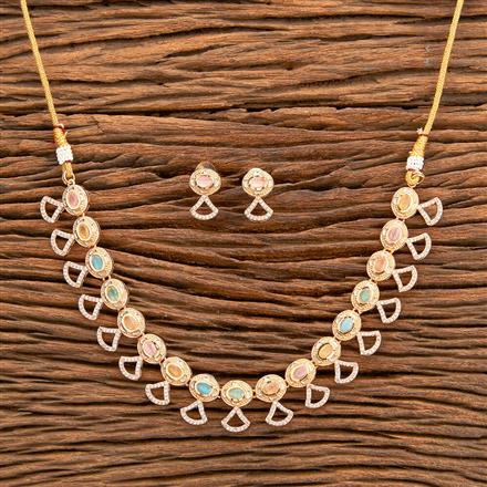 Antique Classic Necklace With Rose Gold Plating