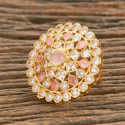 Antique Adjustable Ring With Gold Plating