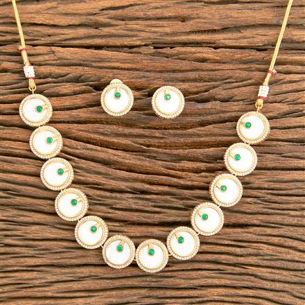 Antique Classic Necklace With Gold Plating