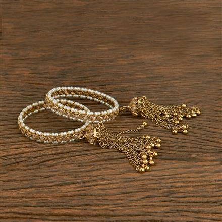 Antique Classic Bangles With Mehndi Plating