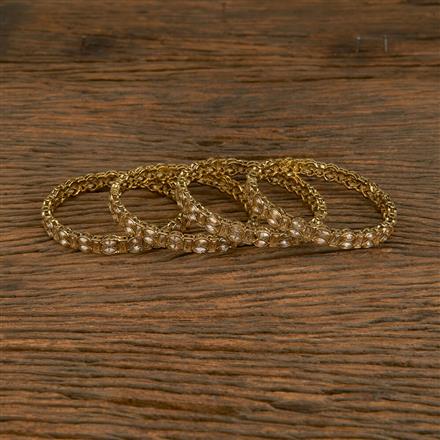 Antique Classic Bangles With Mehndi Plating