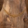 Antique Temple Belt With Matte Gold Plating