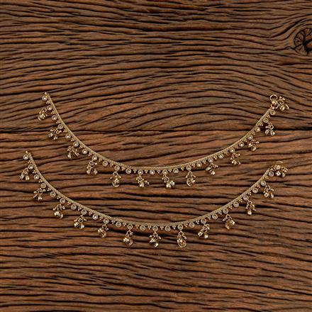 Antique Classic Payal With Mehndi Plating