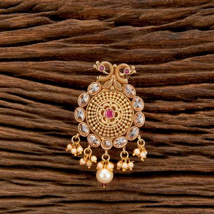 Antique Peacock Brooch With Gold Plating