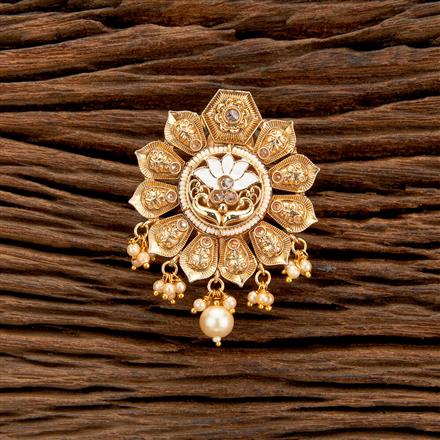 Antique Classic Brooch With Gold Plating
