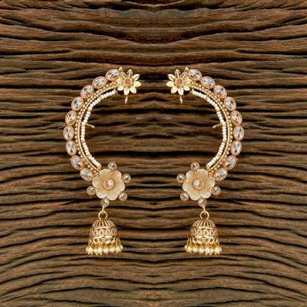 Antique Earcuff With Gold Plating