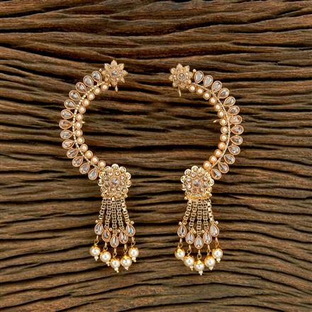 Antique Earcuff With Gold Plating