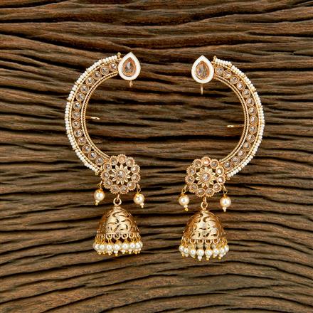Antique Earcuff With Gold Plating