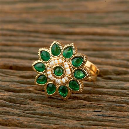 Antique Adjustable Ring With Gold Plating