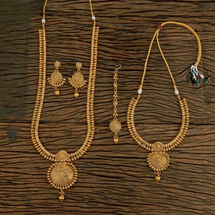 Antique Combo Necklace Set Set With Gold Plating