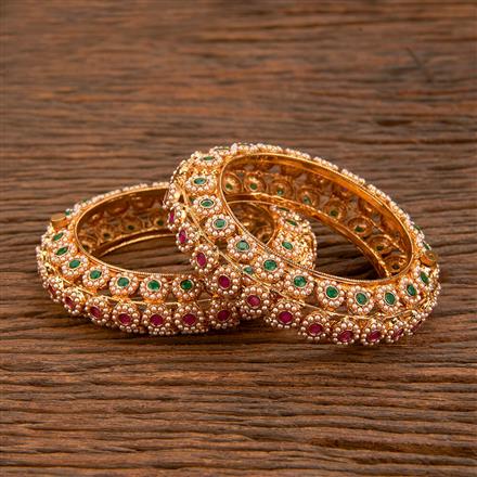 Antique Openable Bangles With Gold Plating