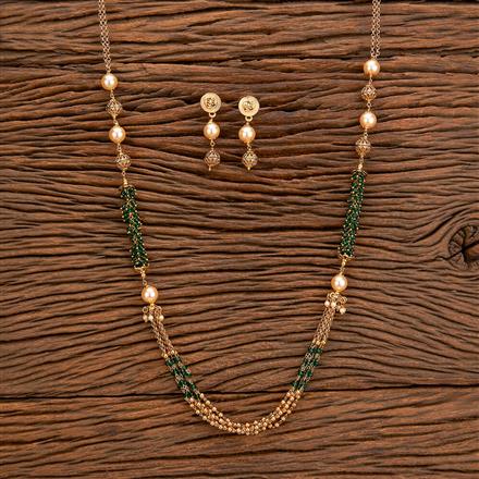 Antique Mala Necklace With Gold Plating