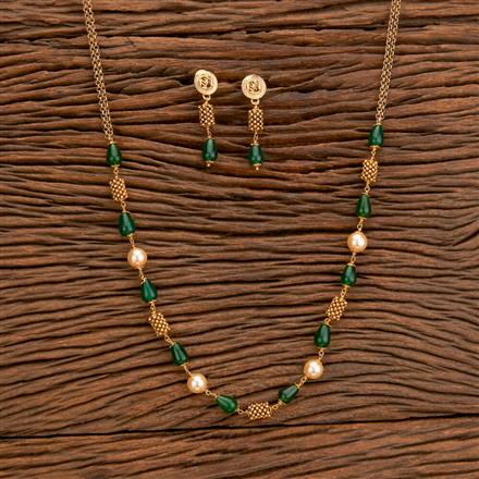 Antique Mala Necklace With Gold Plating