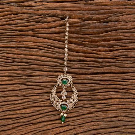 Antique Chand Tikka With Mehndi Plating