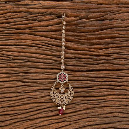 Antique Chand Tikka With Mehndi Plating