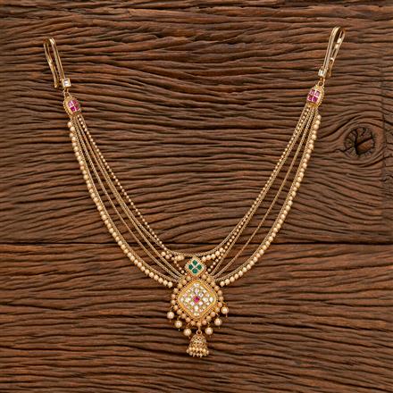 Antique Pearl Belt With Gold Plating