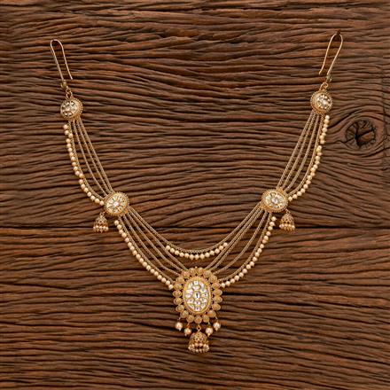 Antique Pearl Belt With Gold Plating