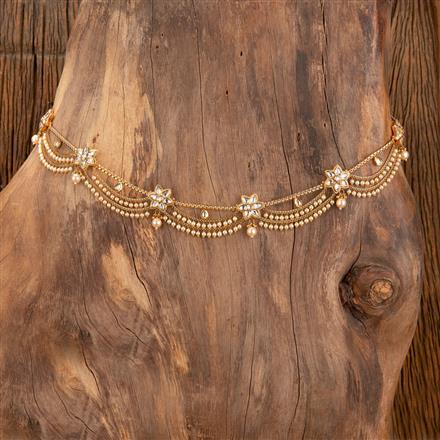 Antique Pearl Belt With Gold Plating