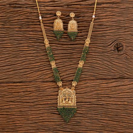 Antique South Indian Necklace With Gold Plating