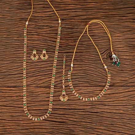 Antique Combo Necklace Set With Gold Plating