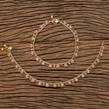 Antique Classic Payal With Gold Plating