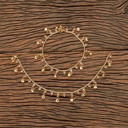 Antique Ghungru Payal With Gold Plating