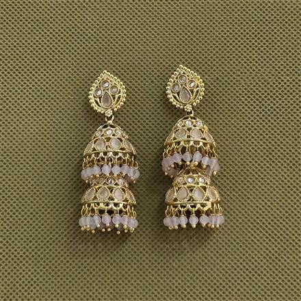 Antique Jhumki With Gold Plating