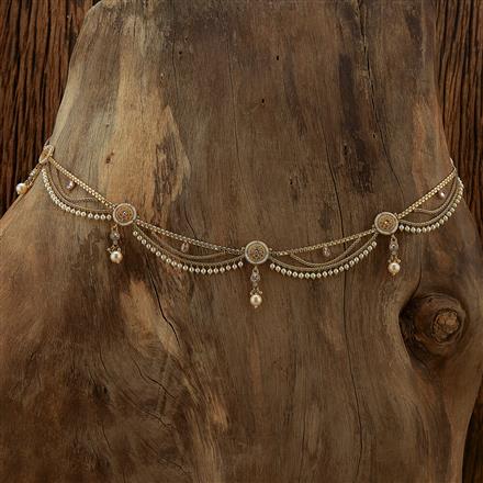 Antique Pearl Belt With Gold Plating