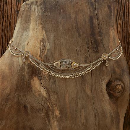 Antique Moti Belt With Gold Plating