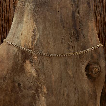 Antique Plain Matte Gold Belt With Matte Gold Plating