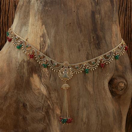 Antique Pearl Belt With Gold Plating