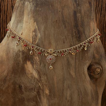 Antique Moti Belt With Gold Plating