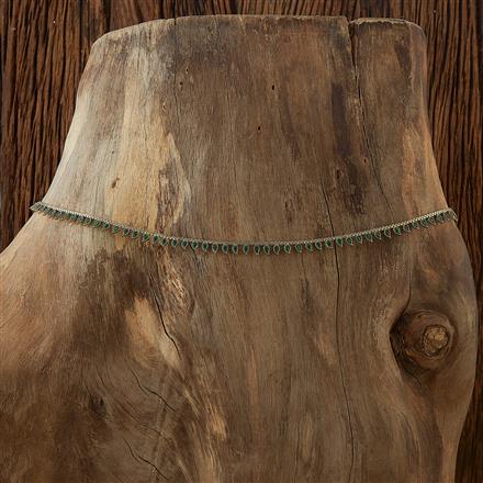 Antique Classic Belt With Mehndi Plating