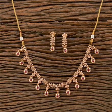 Antique Classic Necklace With Gold Plating