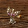 Antique Adjustable Ring With Gold Plating