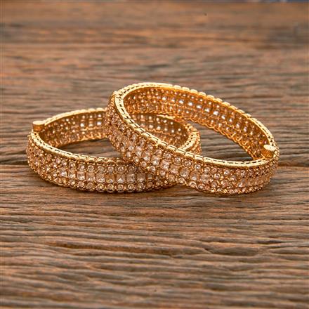 Antique Openable Bangles With Gold Plating
