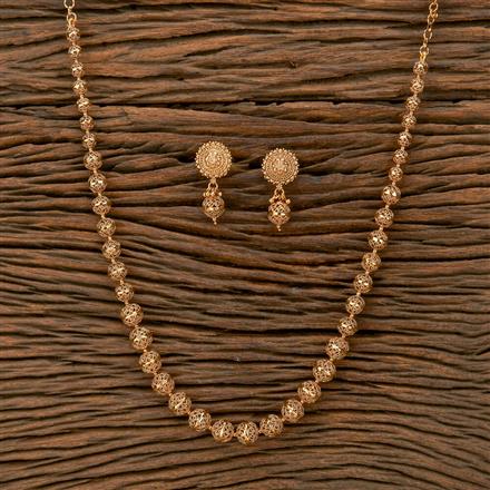 Antique Mala Necklace With Gold Plating