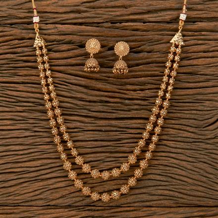 Antique Mala Necklace With Gold Plating