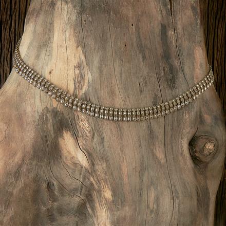 Antique Classic Belt With Mehndi Plating