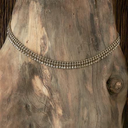 Antique Classic Belt With Mehndi Plating