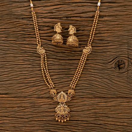 Antique South Indian Necklace With Gold Plating