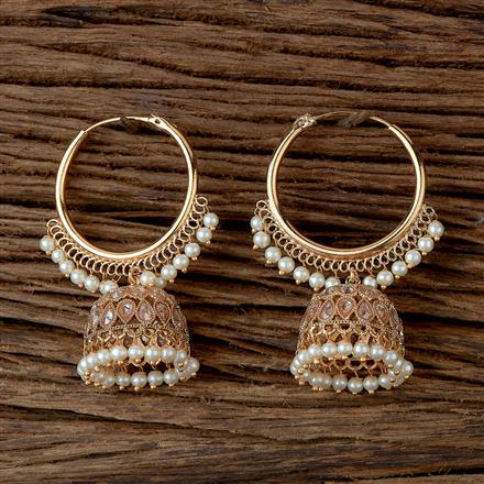 Antique Jhumki With Gold Plating