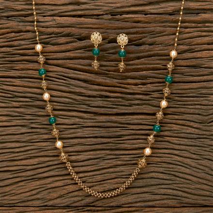 Antique Mala Necklace With Gold Plating