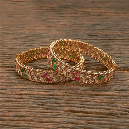 Antique Openable Bangles With Gold Plating