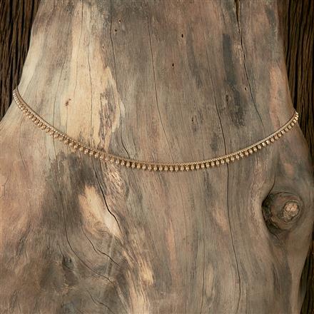 Antique Plain Gold Belt With Gold Plating