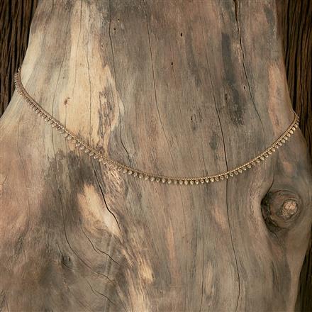 Antique Plain Gold Belt With Gold Plating