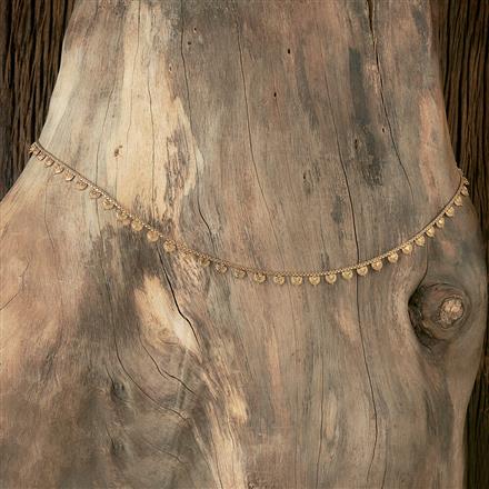 Antique Plain Gold Belt With Gold Plating