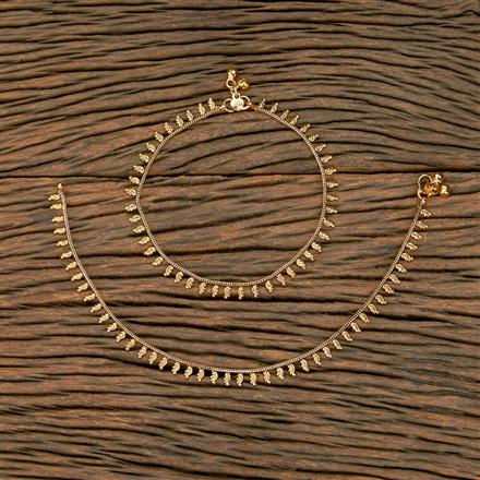 Antique Classic Payal With Gold Plating