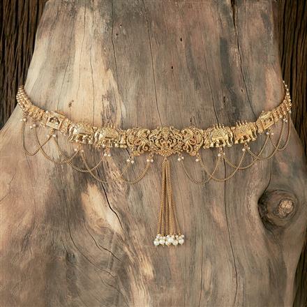 Antique South Indian Belt With Gold Plating